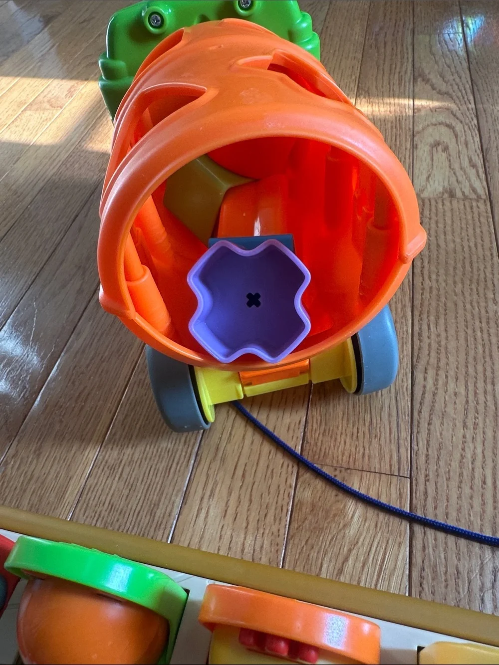 Fisher-Price Toddler Shape Sorting Cement Mixer and Puzzle Toy